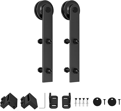 Zekoo - Conjunto de herramientas para instalar puertas corredizas tipo establo