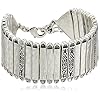 Lucky Brand Silver-Tone Statement Link Bracelet