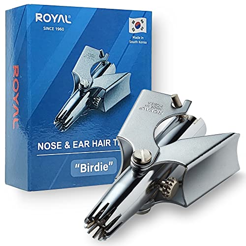 Image of (Fake model seller caution, ROYAL METAL(Korea) is not selling in India anymore due to fake sellers, other sellers sell no ROYAL product on this page.) Nose Hair Trimmer for Men Manual Made in Korea