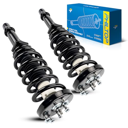 Image of PHILTOP Front Complete Struts Assembly with Coil Spring For 2009-2014 Acura TL 272693 /272694-Quick Loaded Suspension