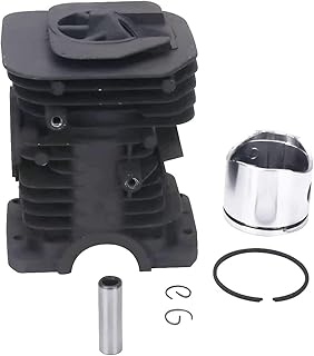 SUUFOO 40mm Cylinder Piston Replacement for Husqvarna Chainsaw 141 141LE 142 142E 530069941 530014350 530014822 530069376