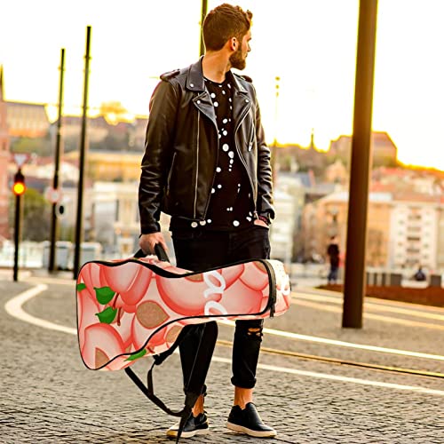 Housse imperméable pour guitare acoustique avec double bandoulière et poche Rose pêche, Multicolore 09, 42.9×16.9×4.7 in… - Les Beatles, Paul McCartney, John Lennon, RIngo Starr, George Harrison Housse imperméable pour guitare acoustique avec double bandoulière et poche Rose pêche, Multicolore 09, 42.9x16.9x4.7 in… – Image 7