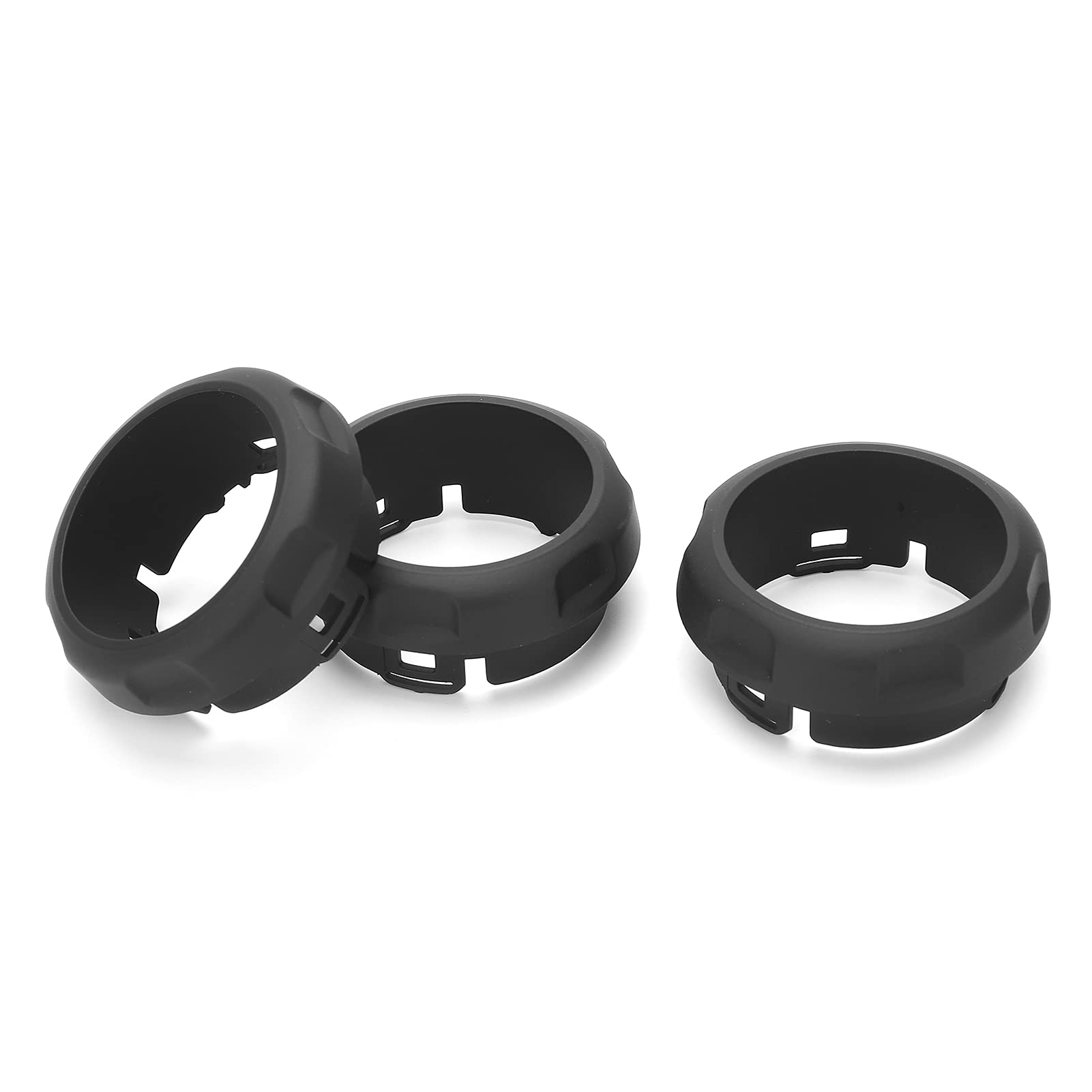 Couvercle de Bouton de Climatisation, Anneau de Bouton de Commutateur de Climatisation 3 Pièces pour Garniture de Bouton de Climatisation Discovery 4/Sport