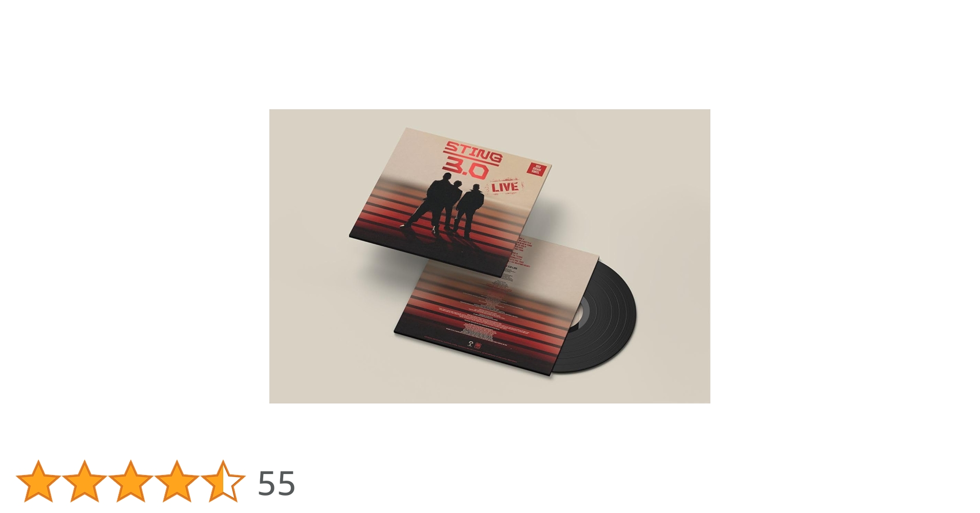 STING 3.0 直筆サイン入り　『3.0 LIVE』 LP レコード Sting 3.0 Live 【2025 RECORD STORE DAY 限定盤】(2枚組/180