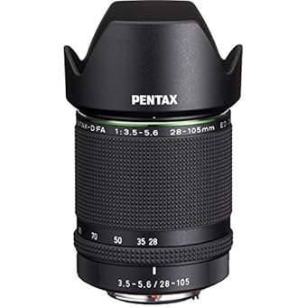 ペンタックス HD PENTAX-D FA 28-105mmF3.5-5.6ED DC WR 標準ズームレンズ 【フルサイズ対応】【高い描写性能】【高速AF・超音波モーターSDM搭載】【高性能 HDコーティング】【防滴構造】【ペンタックス一眼Kシリーズはボディ内手振れ補正を搭載】 21297