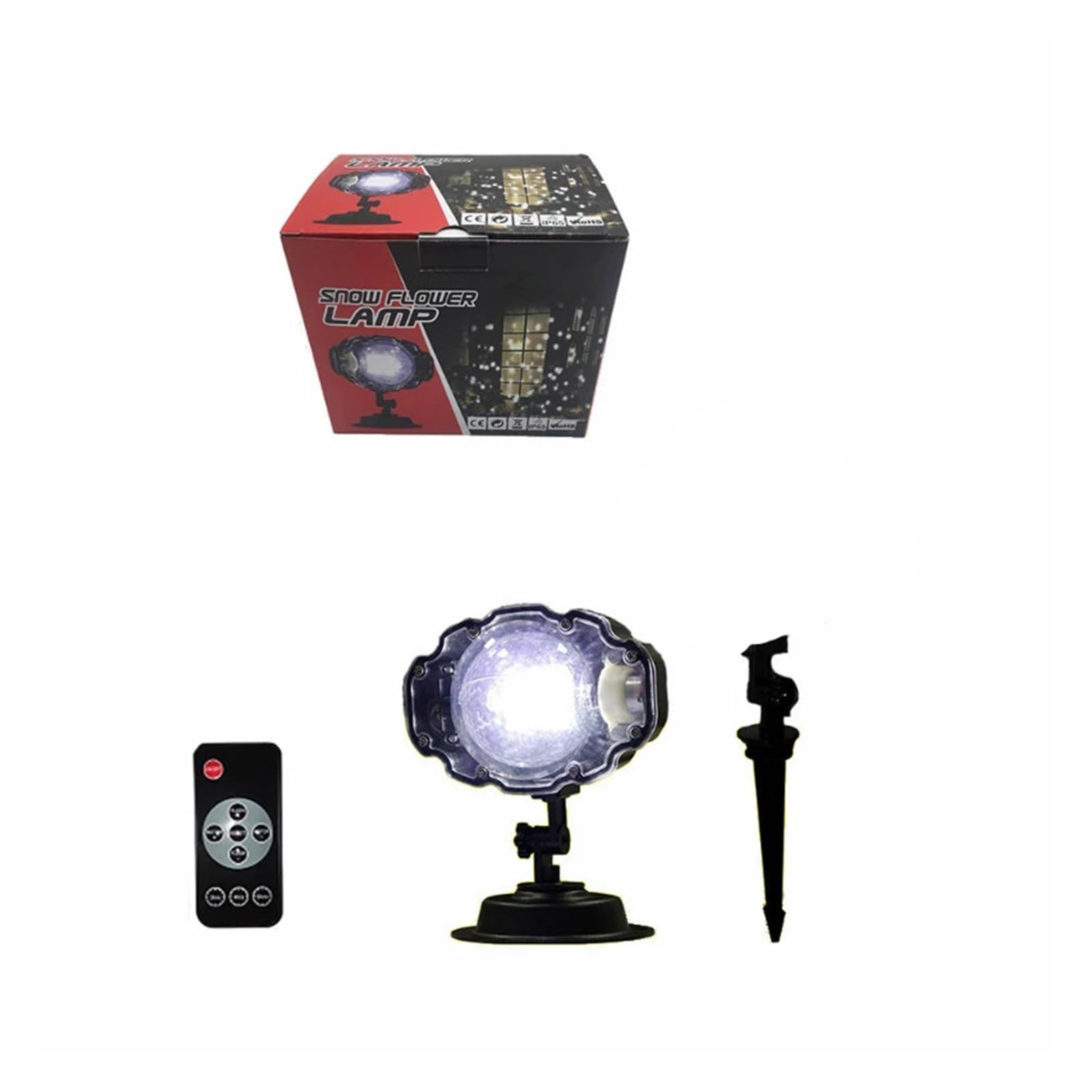 Proyector de luz, proyector holográfico de Halloween, luz LED de proyección de Nieve navideña, Luces de Escenario para Interiores y Exteriores, luz de Ambiente Festivo para Fiestas familiare