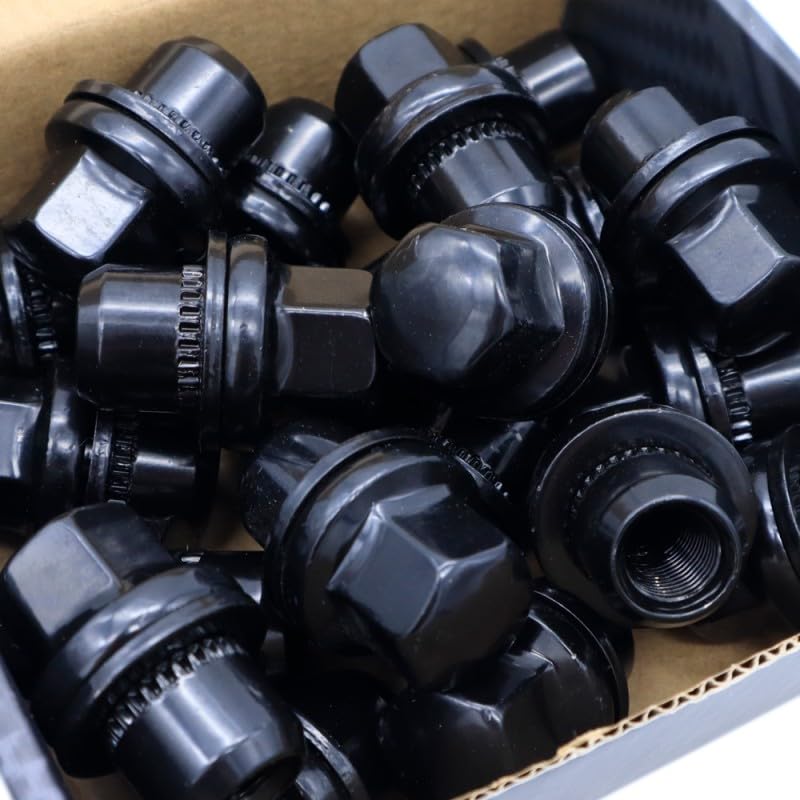 Tuercas M14X1.5 DIN 10.9 de alta resistencia OMP Speed para llantas de Range Rover color negro 4
