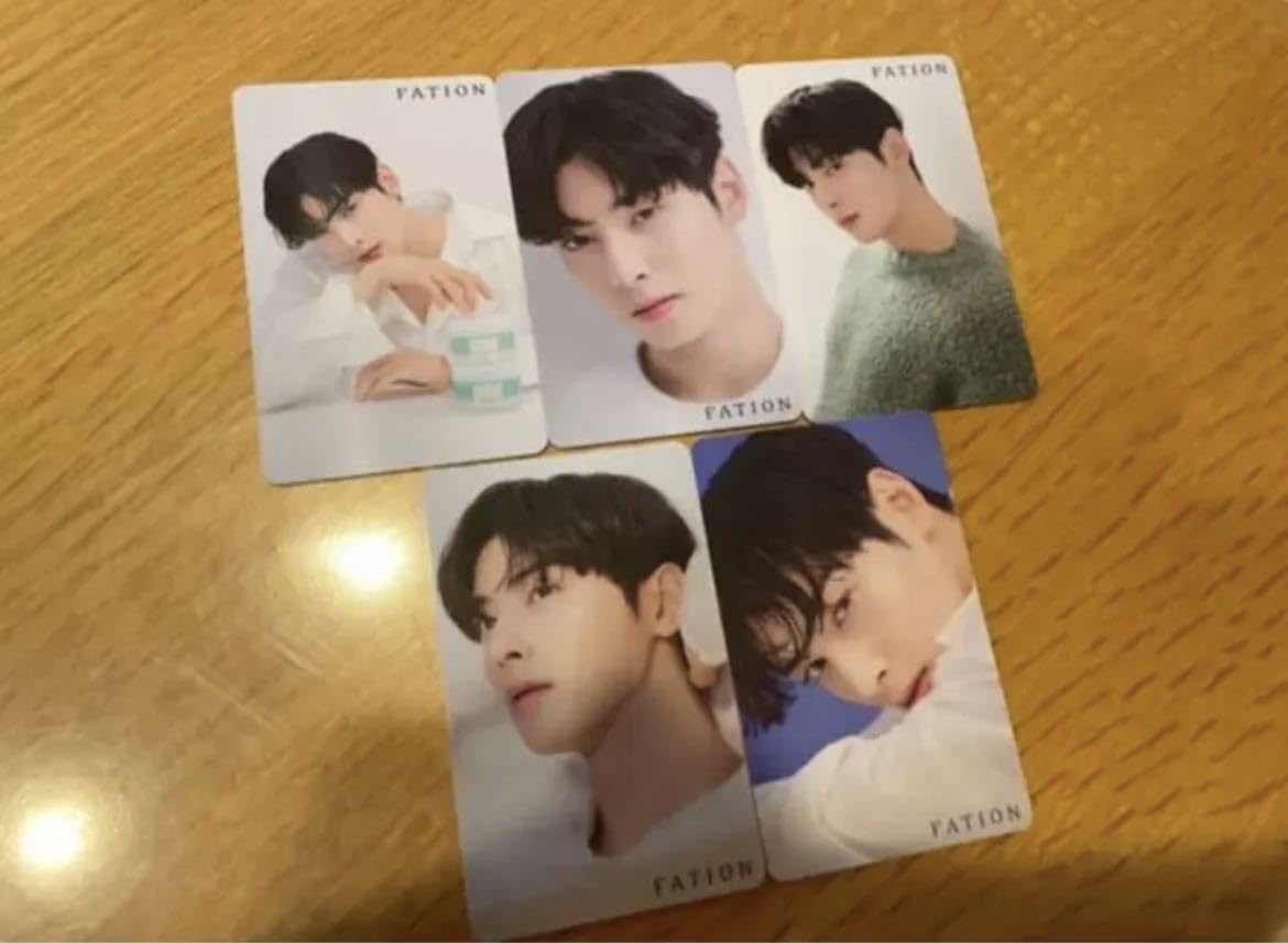 Amazon.co.jp: チャウヌ トレカ ARフォトカード5枚セット FATION