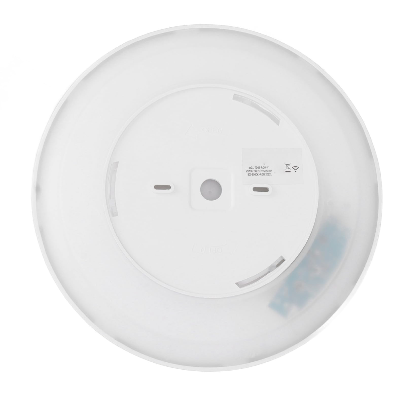 Cocoarm Lámpara de Techo Inteligente WiFi LED Lámpara de Techo 25W PVC PMMA 1800 a 6500K RGB 2300LM Ultra Delgada 11.5 X 11.5 X 1in para Dormitorio, Baño, Cocina, Sala de Estar
