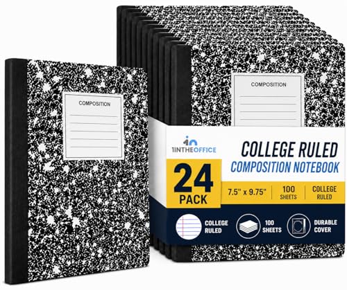 Carnets pour l'école 1InTheOffice 24,8 x 19,1 cm évitant les pages perdues