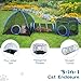Tivray Outdoor Cat Enclosure, 3-in-1 Catio Outdoor Cat Enclosure with Tunnel for Outside and Indoor, Cat Tent Portable Catio Pet Playpen with Storage Bag for Kitty and Small Animals