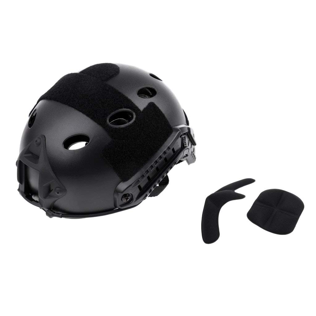 Leichtbau Taktische Schnelle Schutz Helm mit Einziehbare Visier für Airsoft Paintball