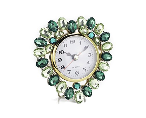 Pendulette con pietre sintetiche - Verdi e Fluo