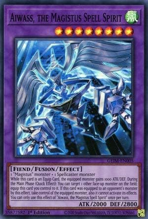 Aiwass, el Espíritu Magistus Spell - GEIM-EN005 - Super Rare - 1ª Edición