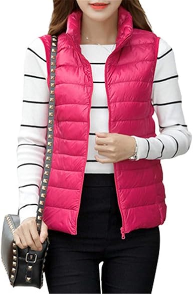 GODGETS Chaleco Mujer Chaquetas de Down Ligero Plegable Plumón Acolchado  Chalecos: Amazon.es: Ropa