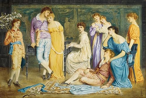 Impression d'affiches un Prélude de Siméon déco murale salon toile 60x90cm