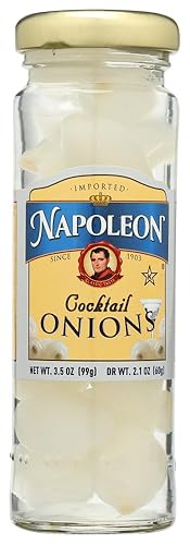 Napoleon Cebollas de cóctel, 3.5 onzas (paquete de 12)