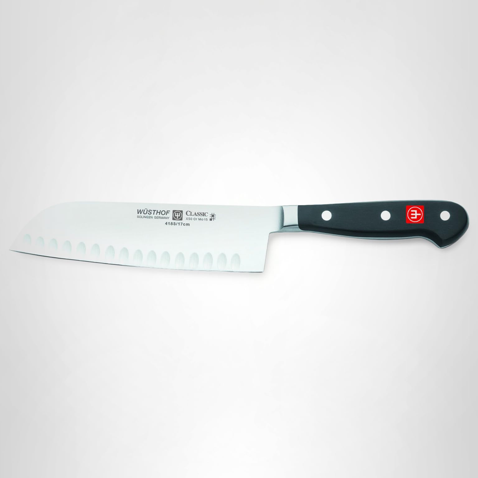 Amazon.com: Wusthof 4183 Wusthof Classic Hollow Edge Santoku Knife