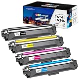 GPC ImageFlex TN241 TN-241 TN-245 Cartouche de Toner pour Brother DCP-9020CDW pour Brother MFC-9330CDW DCP-9020CDW MFC-9340CDW HL-3140CW MFC-9140CDN HL-3150CDW (Noir Cyan Magenta Jaune, 4-Pack)