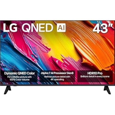 LG 43" Class 70A Series QNED AI 4K Smart TV (2025)