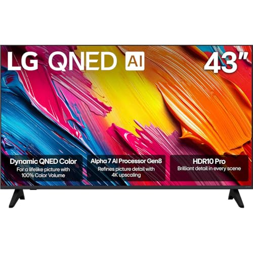 Image of LG 43" Class 70A Series QNED AI 4K Smart TV (2025)