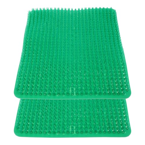 Accessoires pour maintien propre des oeufs avec tapis poulailler en plastique