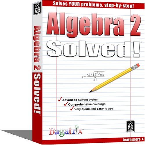 Image of Algebra 2 Solved!