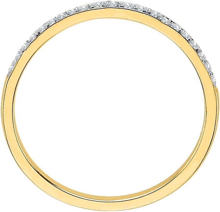 KATARINA Diamond Anniversary Ring in 14K Gold (1/10 cttw, G-H. I2-I3)