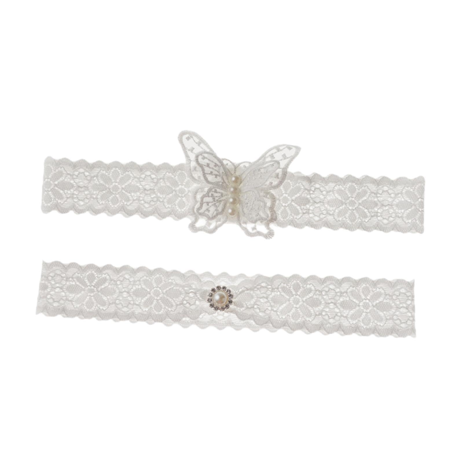 Wedding Garter for Bride Stretchy Thigh Rings for Anniversary Dance Weddings Style B | Clothing, Shoes & Accessories | Wedding & Formal Occasion | Bridal Accessories | Garters