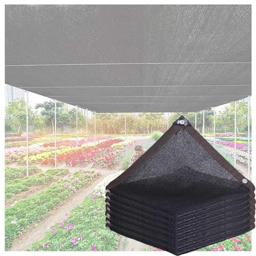 70% Shade Netting,Sunblock Shading Net for Garden Greenhouse,Shade Cloth for Plants,Black Shade Sail,Breathable Awning,Shade Mesh Tarp with Grommets,Privacy Netting,Black-1x10m(3.3 * 32.8ft)