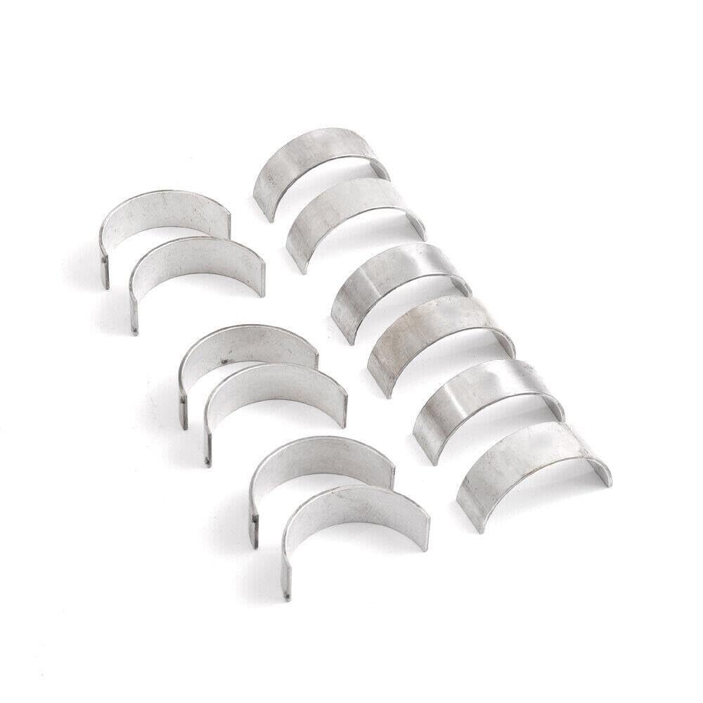 Set 12 Pezzi Cuscinetti Biella Motore Compatibile Con W204 W211 M272 3.0L