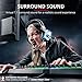 immagine 3Trust GXT 4376 Ruptor Cuffie Gaming Over-Ear con Unità Altoparlanti e Suono Surround 7.1, Grigio