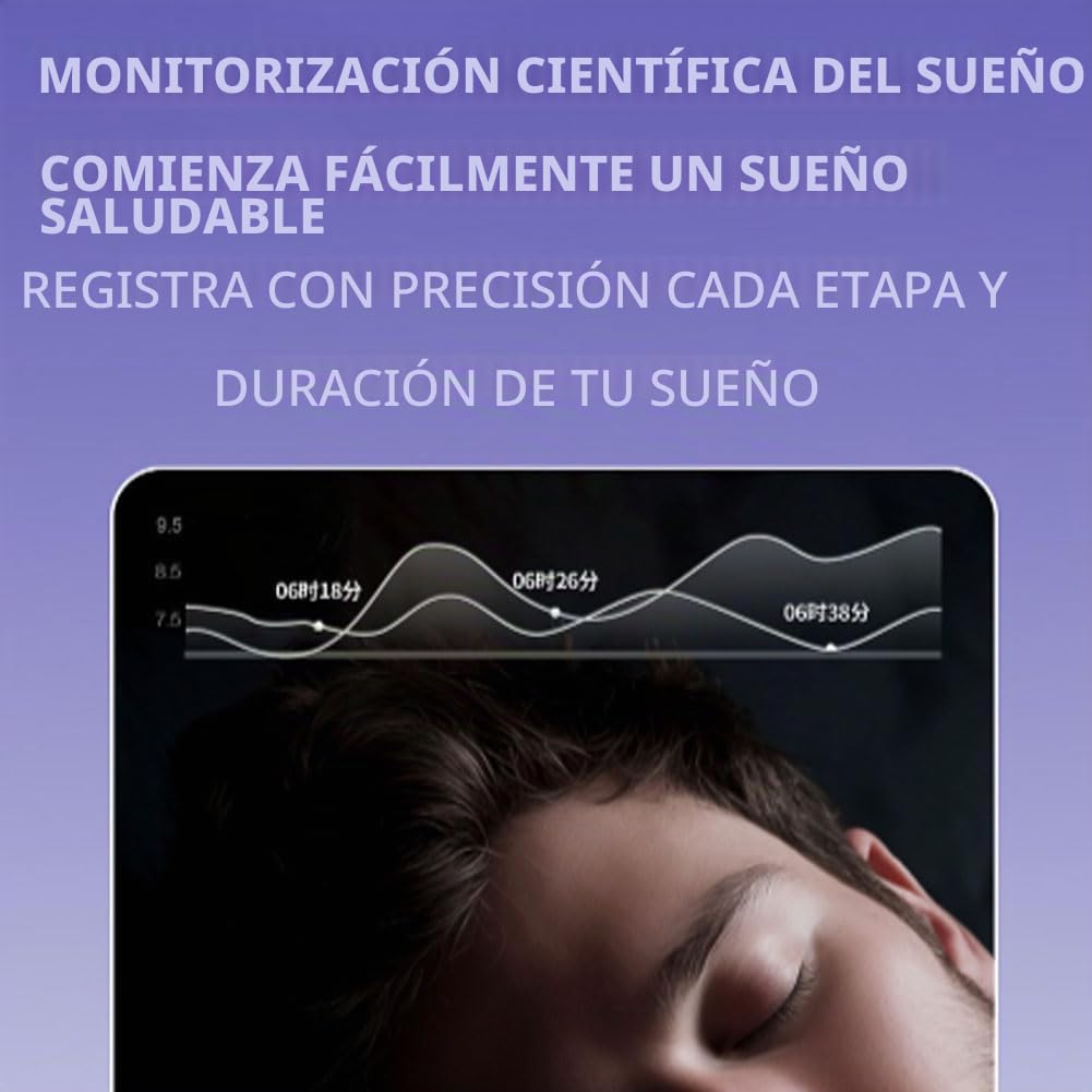 Anillo Inteligente para Hombre Y Mujer, Anillo de Fitness con Monitor de ECG Recuento De Pasos MonitorizacióN del SueñO PresióN Arterial Y Frecuencia Cardíaca Control Remoto de La CáMara 11#