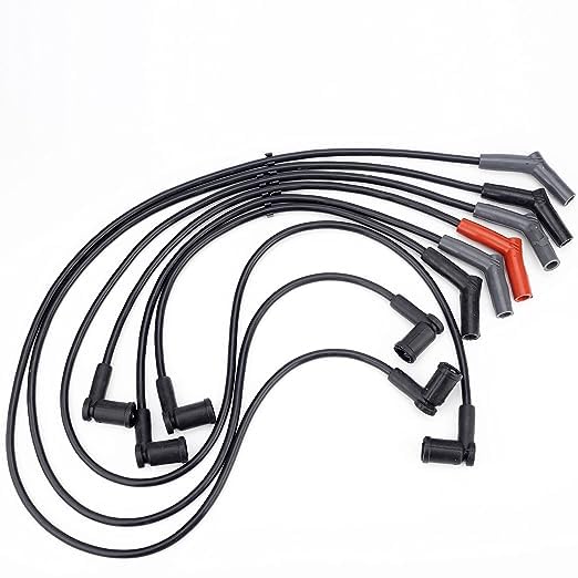 Spark Plug Wires Sets Igniton Set 8mm High Performance Plug Wires for Ford V6 4.2L 01-05