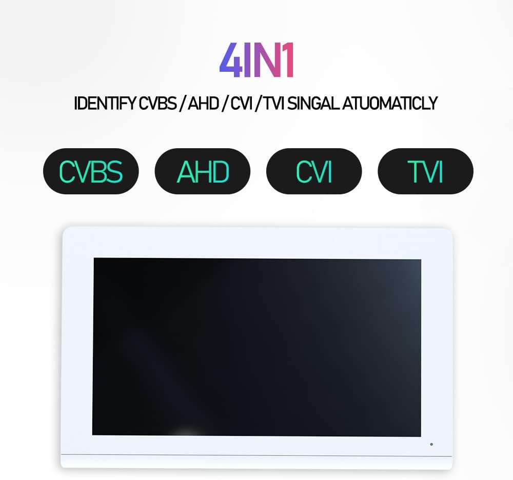 Wireless Video Intercom System Smart Home 1080P HD Night Vision Doorbell Camera Video Porteiro with 10''Touch Screen Monitor for Home Safety,Support Tuya 64GB