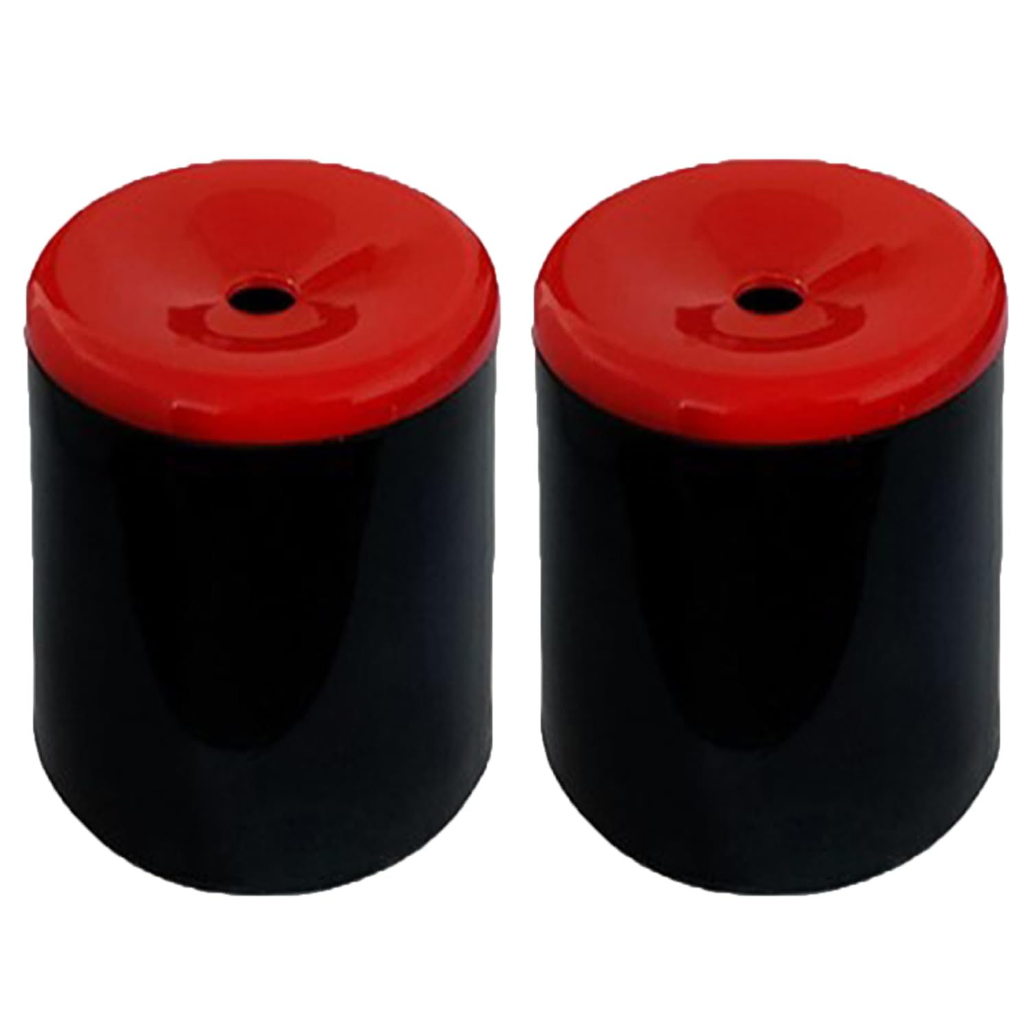 Bohue 2Pcs Fart Machines Red Black Squeeze Fart Machine Novelty Noise Maker Magic Props Halloween Fool's Day Supplies Prank Toys for Kids Adults (Red)