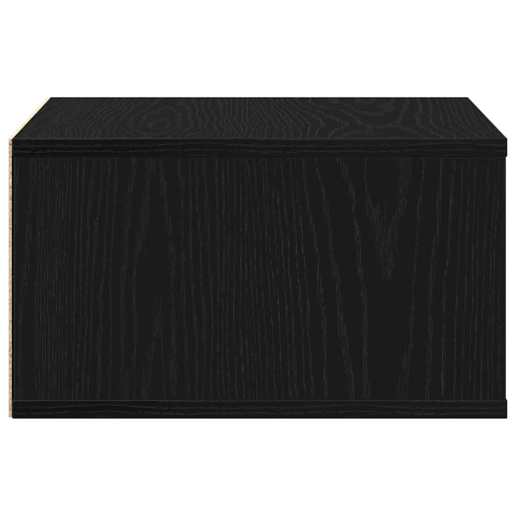 Soporte para impresora, color roble negro