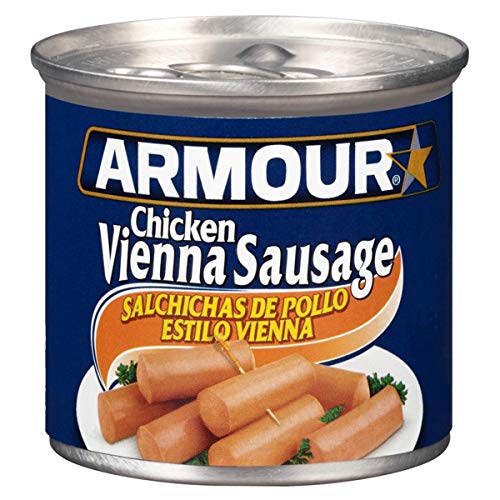 15% coupon - Armour Star Chicken Vienna Sausage, 4.6oz, 24 cans
