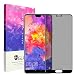 Produktbild LvBu Blickschutzfolie Kompatibel für Huawei P20 Pro - Privacy Displayschutz mit 9H Härte - Anti-Spy Blickschutzfolie mit Sichtschutz Filter - Blasenfrei (Blickschutzfolie)