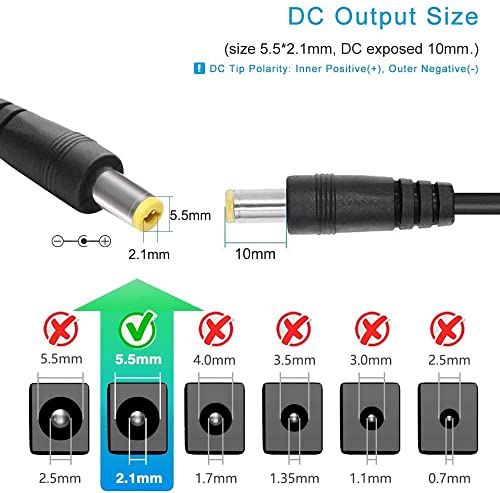 Image of 12V 24W US Plug Driver Adapter AC110V to DC 12V 2A 5.5 * 2.1mm LED Power Supply for LED Strip Lights Transformer Adapter
