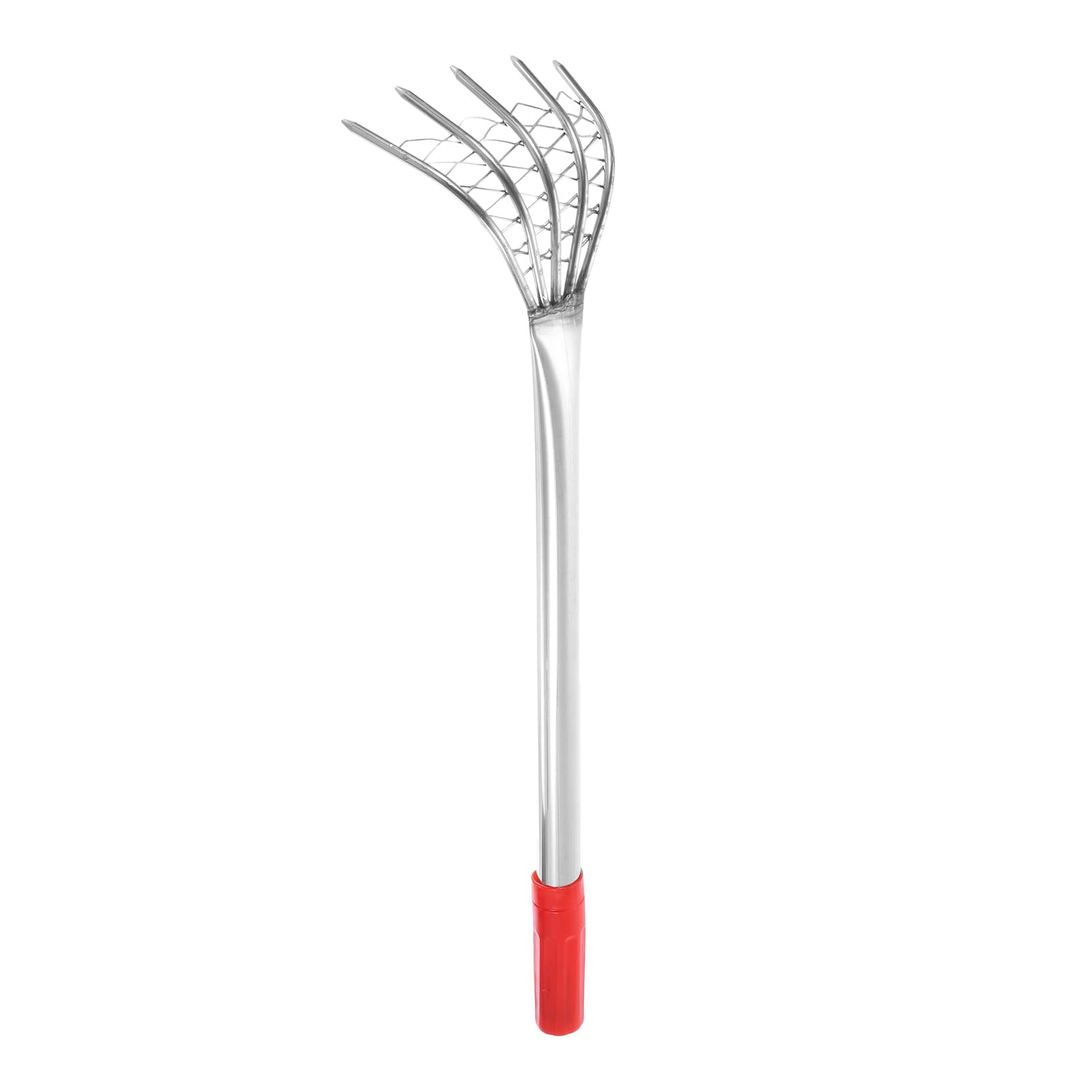 QUARKZMAN Rastrillo De Almejas 19.68" Pequeño Rastrillo para Almejas Cavador De Suelo con Mango Ergonómico para Excavación De Mariscos Jardinería Cultivo Patio