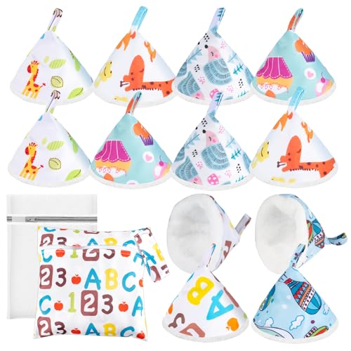 Image of VEEVIIY Pee Teepee for Baby Boy Reusable, Flannel Fabric | Reusable Peepeeteepe Baby Boy, Strong Absorbent Pee Shield Pee Tent for Diaper