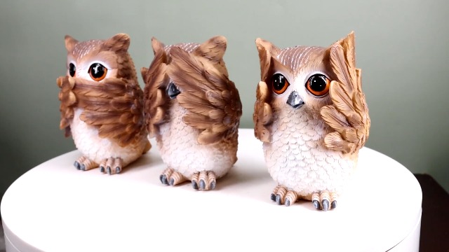 OWL CDセット Amazon.com: Ebros Whimsical See Hear Speak No Evil Wise Owls with