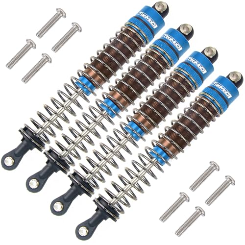 TOOMOD 1/10 100mm RC Oil filled Shock Absorbers kit for Tamiya Bullhead SuperClod Buster TRX4 Axial...