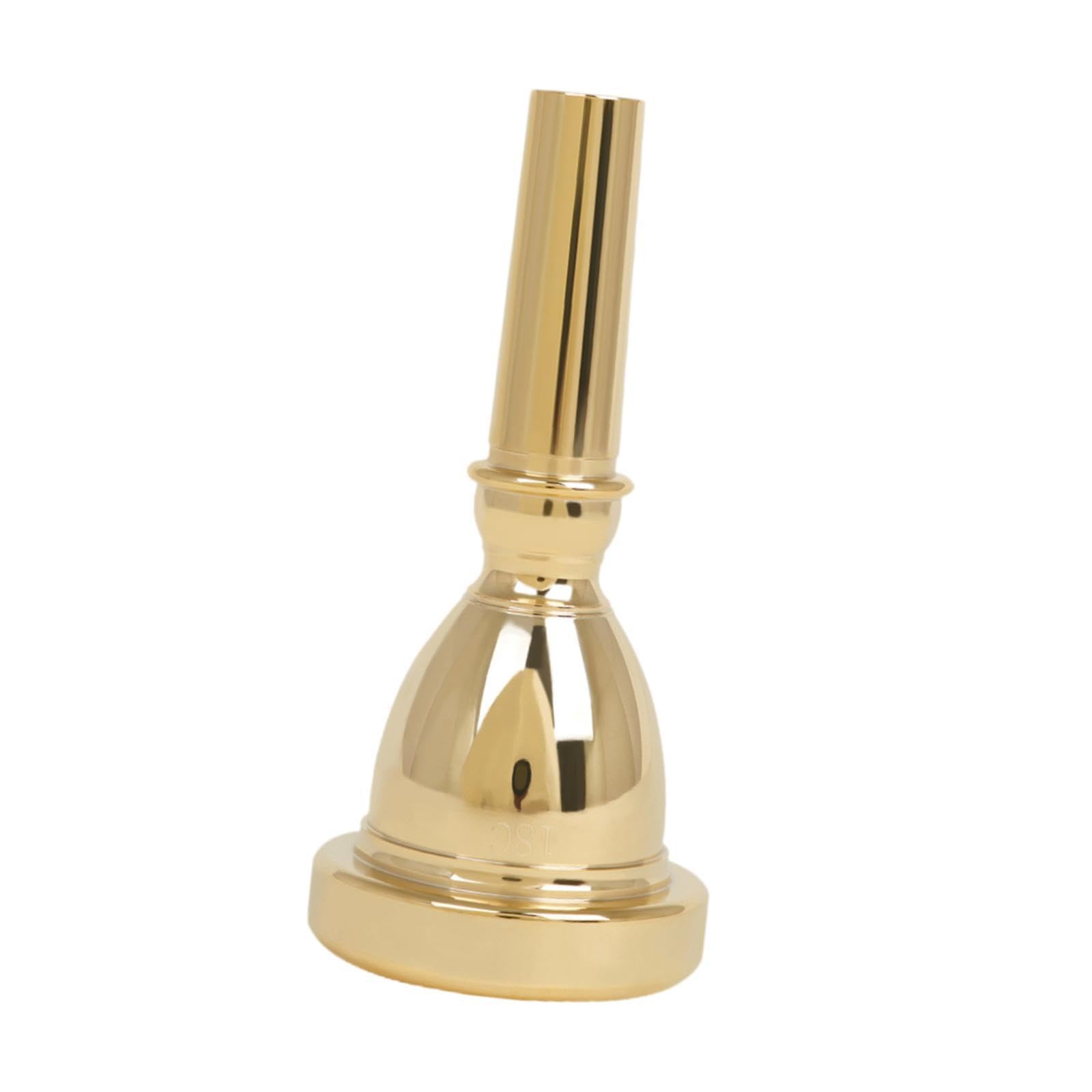 Garende 14mm Tuba Mouthpiece for Easy Playing and Music Parts, Gold