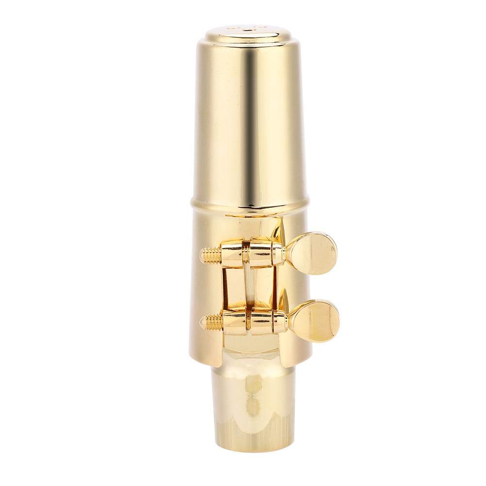 alto sax mouthpiece,De Saxophone Alto, EB Haut Saxophone 5 °C buse avec Coussinets de bouchons de Inruments de musique accessoires replacement pour étudiants