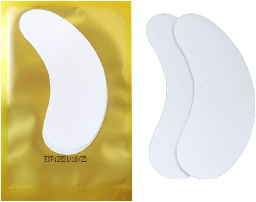 200 Pairs Eyelash Extension Eye Pads Lint Free Hydrogel Eye Patch/Lash