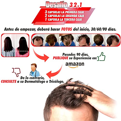 Anagen Active | Vitaminas crece pelo y uñas. (1 Caja -60 cápsulas) - imagen 4