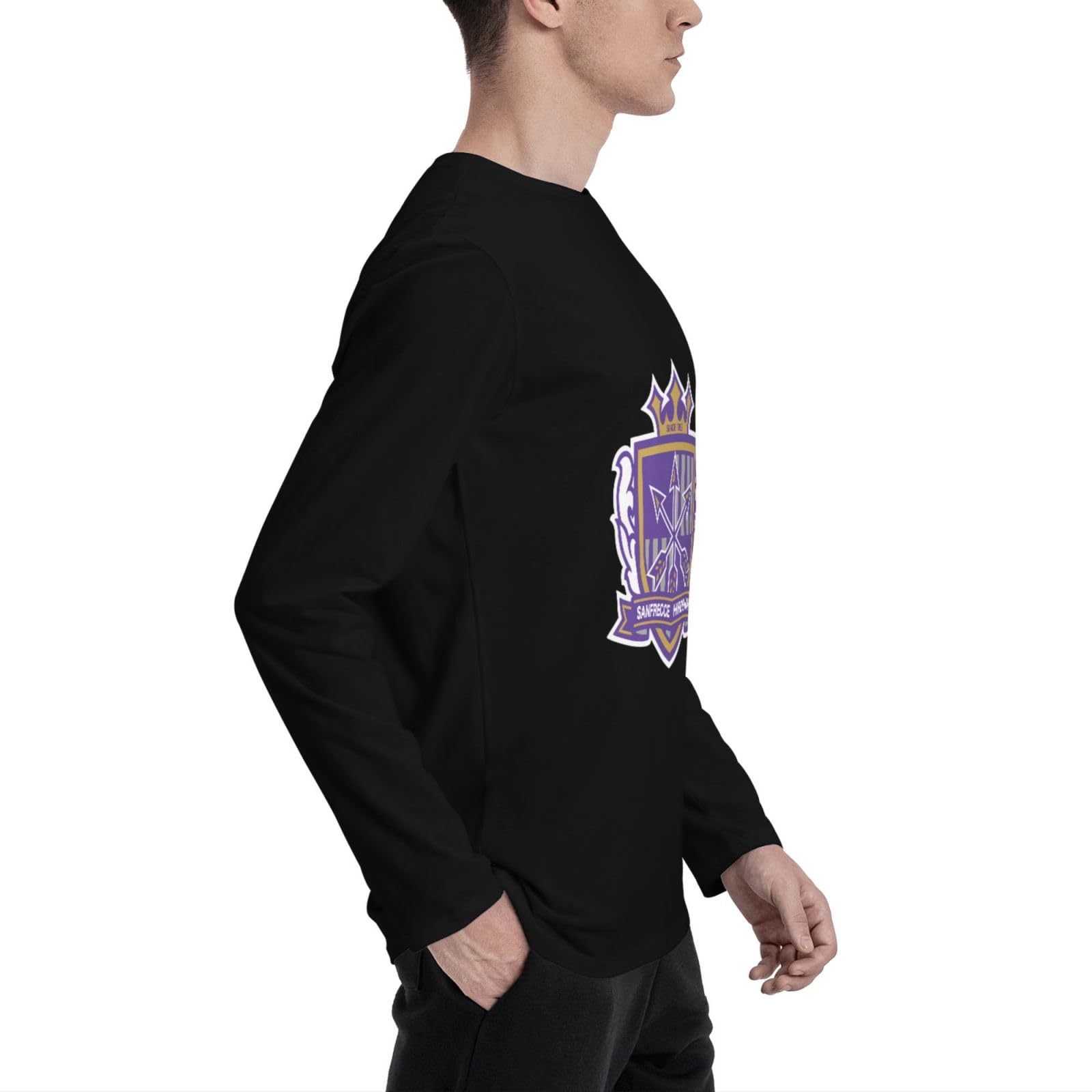 サンフレッチェ ブラック 長袖Tシャツ Amazon.co.jp: ロングtシャツ メンズ サンフレッチェ広島 長袖tシャツ