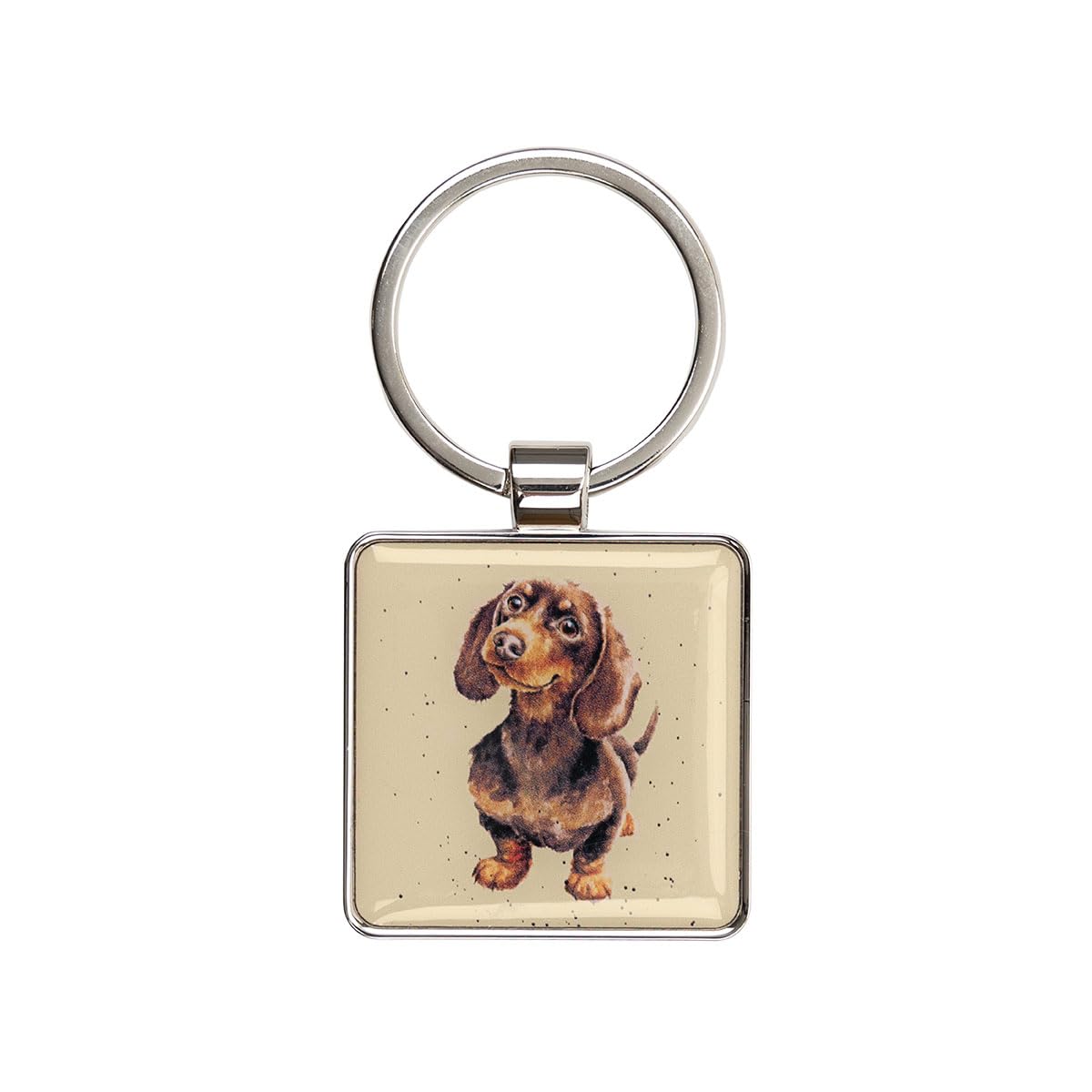 Waggy Dachshund Keyring | Wrendale Designs | Cracker Filler | Little Gift